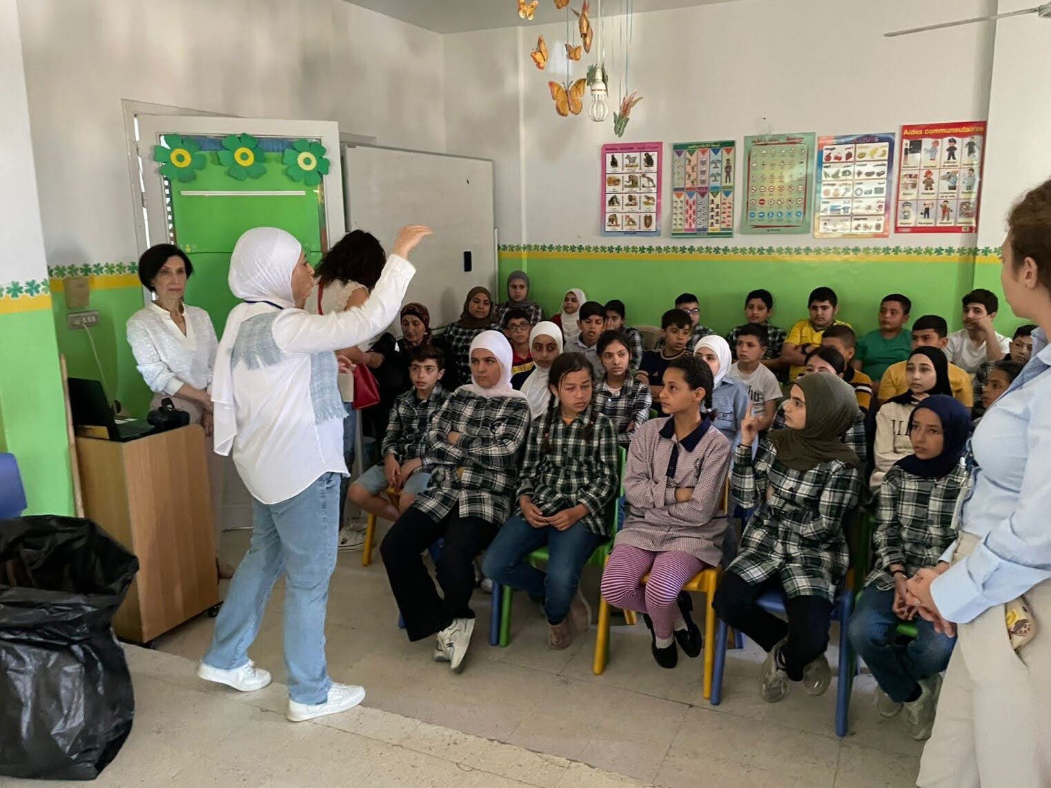 Awareness raising event at local school