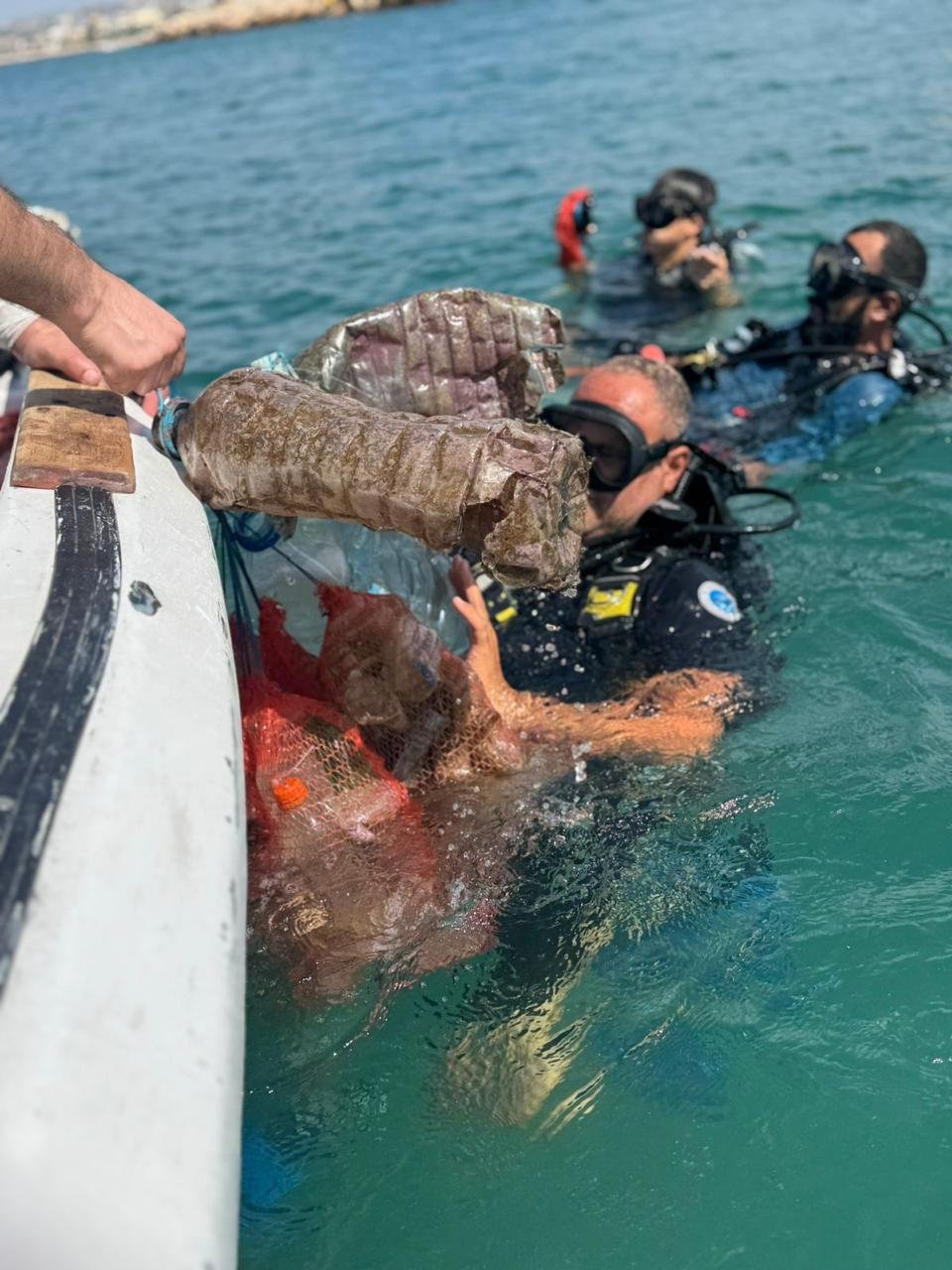 Seabed Cleanup Campaign Removes Marine Litter off the Coast of Tyre